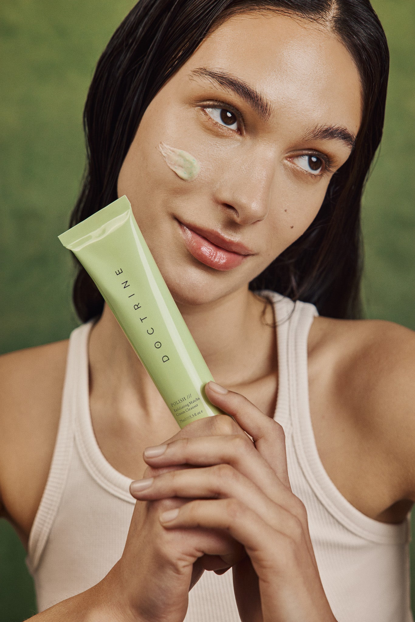 Polish Exfoliating Matcha Cream Cleanser