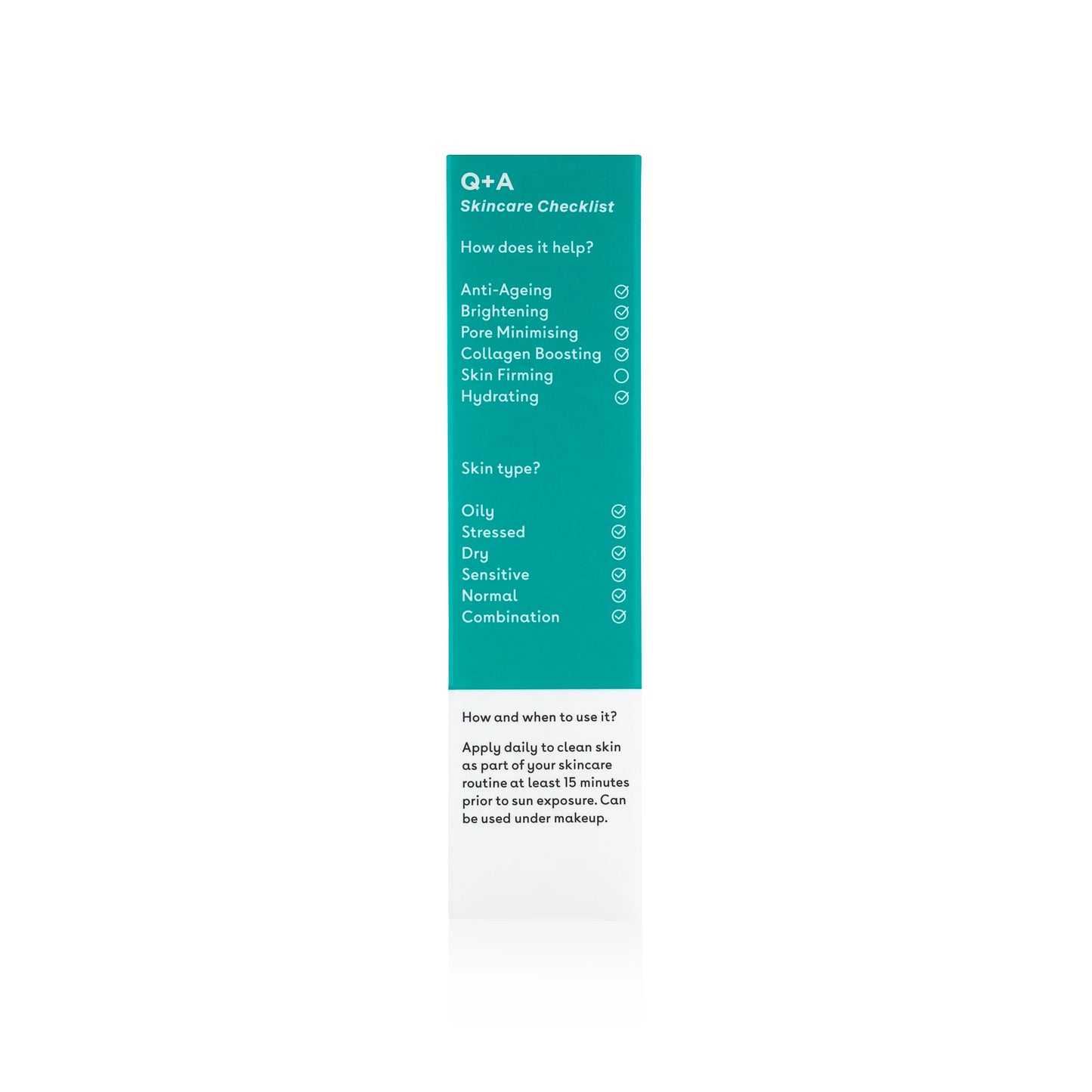 Niacinamide Balancing Facial Sunscreen SPF50