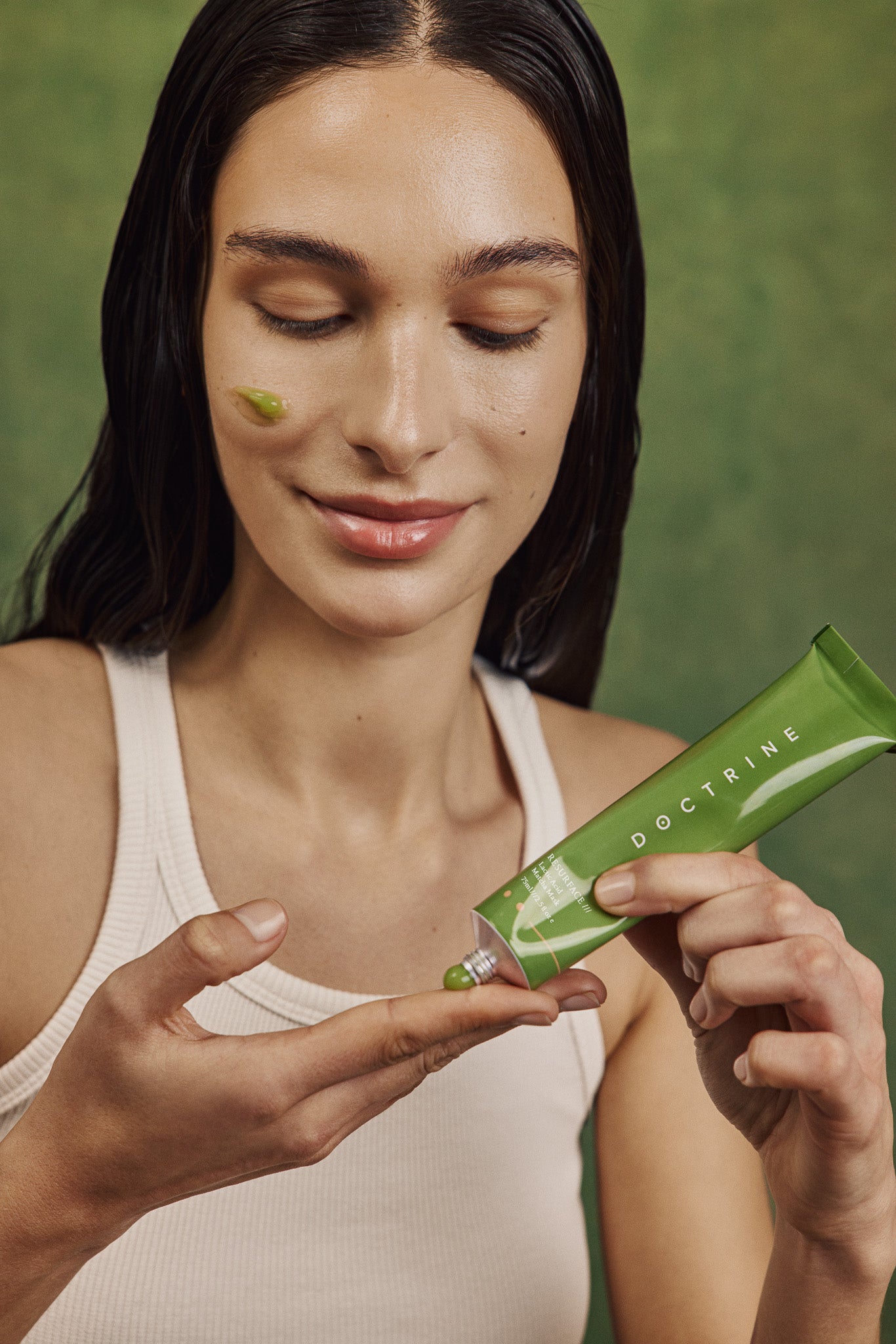 Resurface Lactic Acid Matcha Mask