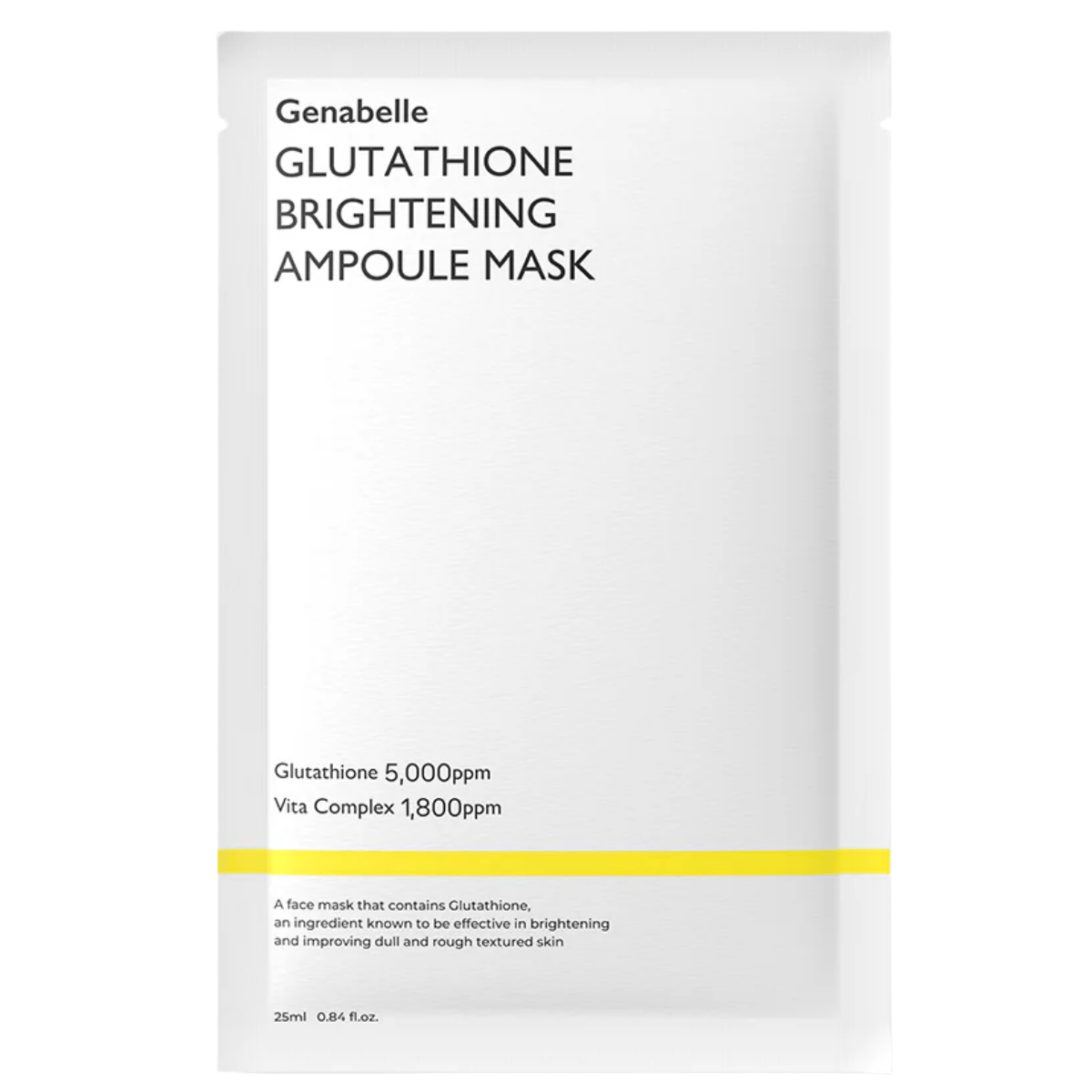 Glutathione Brightening Ampoule Mask
