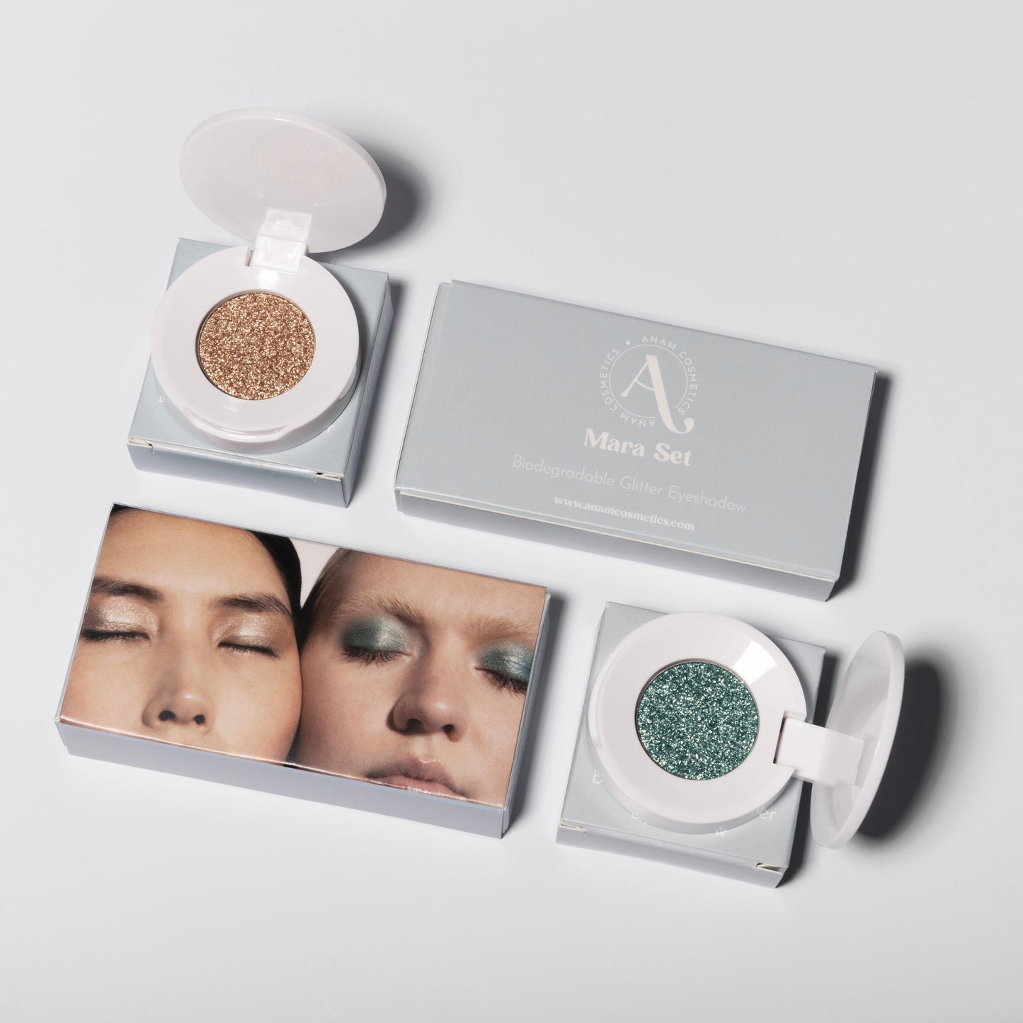 Mara Set Biodegradable Glitter Eyeshadow