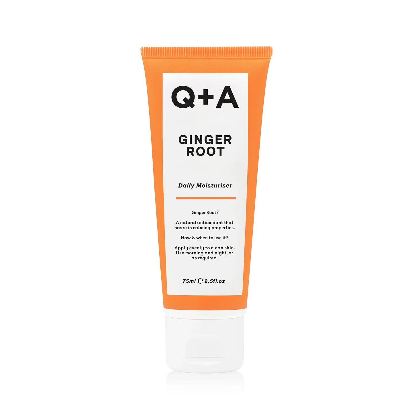 Q+A Ginger Root Moisturiser hydratačný krém so zázvorom