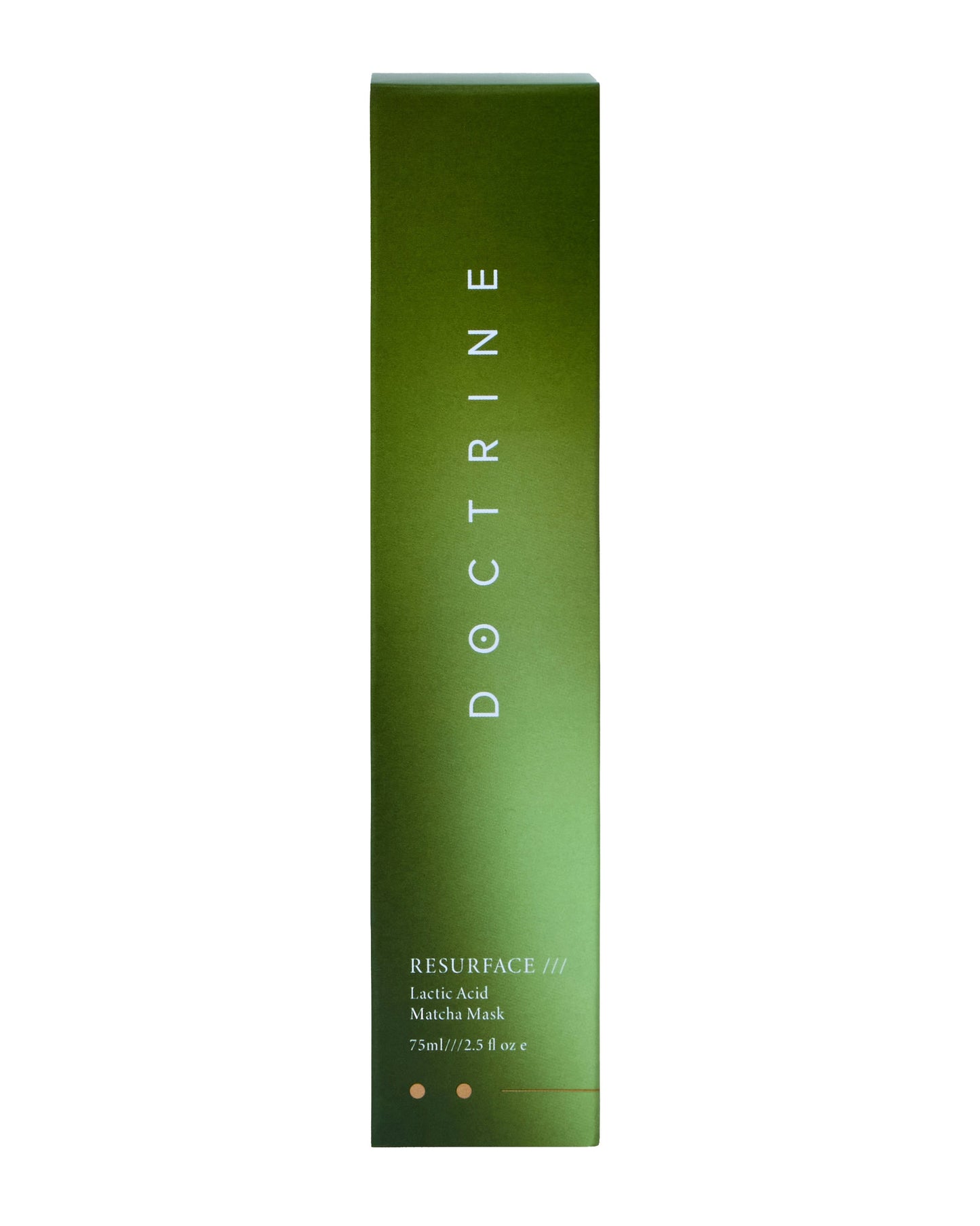 Resurface Lactic Acid Matcha Mask