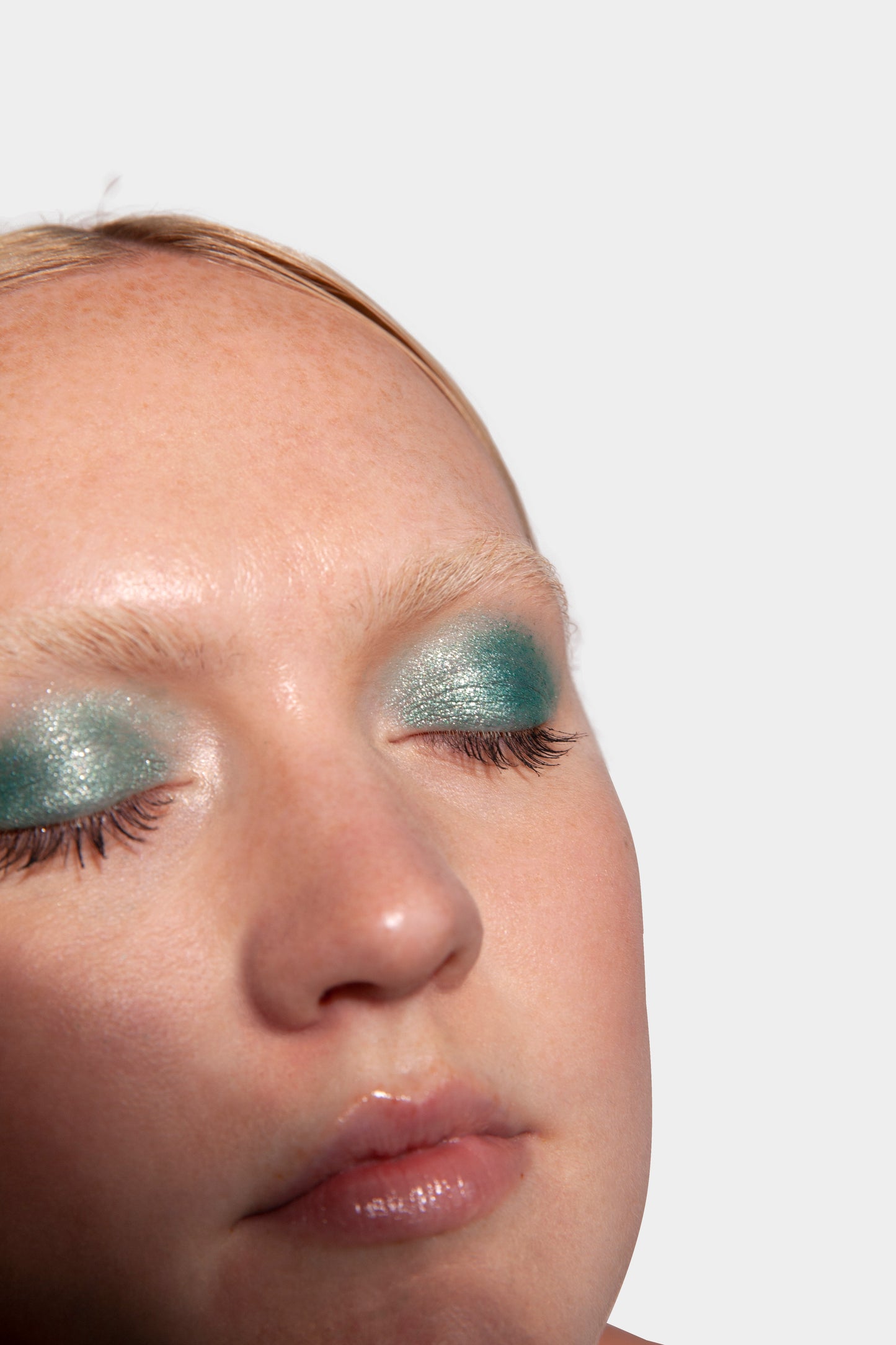 Teal Biodegradable Glitter Eyeshadow