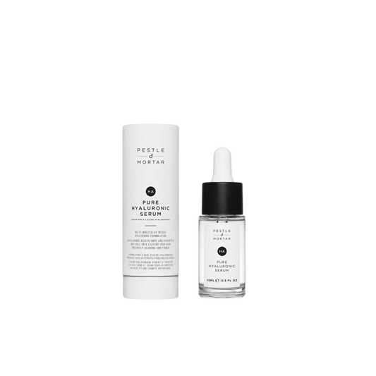 Pestle&Mortar Pure Hyaluronic Serum hydratačné sérum s kyselinou hyalurónovou 15 ml cestovné balenie